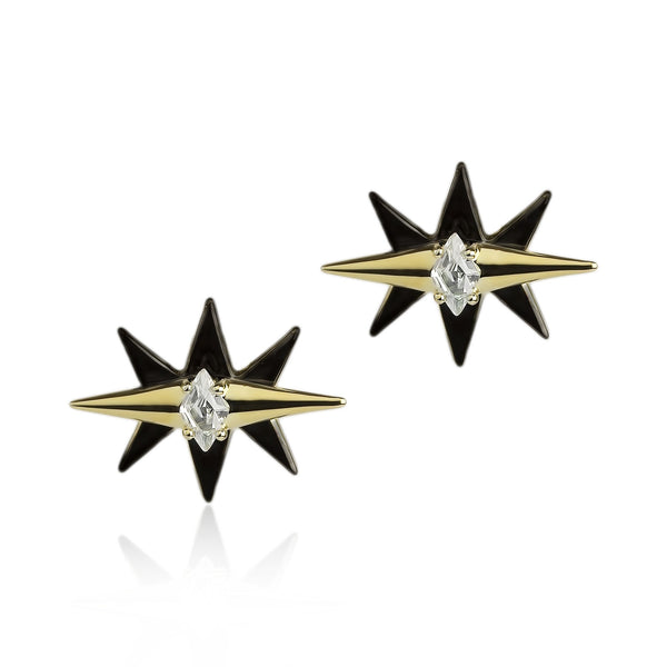 noir jewelry GILDED EARRING