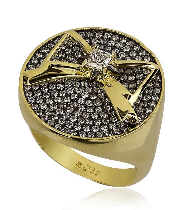 noir jewelry Grace and Gleam Ring-Gold-8