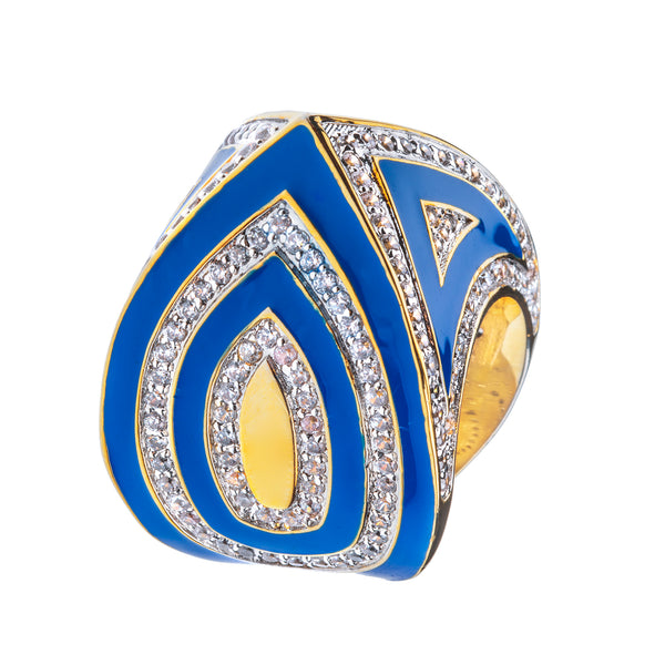 noir jewelry Guanaja Cocktail Ring