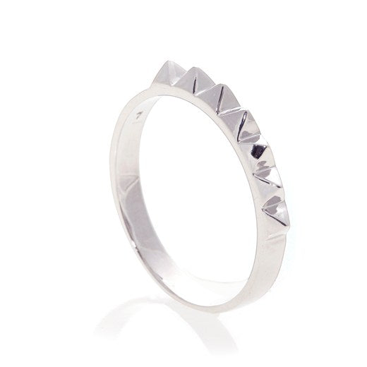 noir jewelry Gwen Mini Spikes Ring
