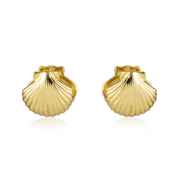 noir jewelry Happy As A Clam Clip Earring