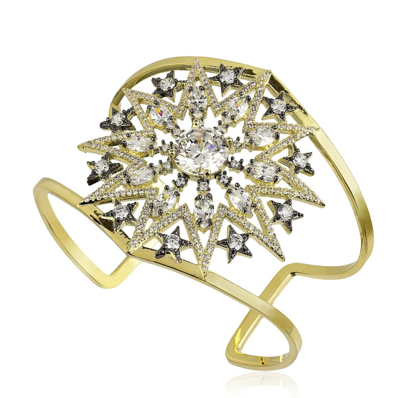 noir jewelry Heavenly Trails Cuff