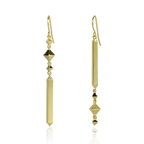 noir jewelry HERCULES EARRING