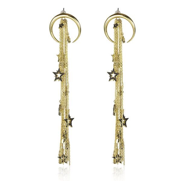 noir jewelry HEXED EARRINGS