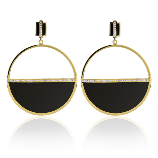noir jewelry Honey Earrings