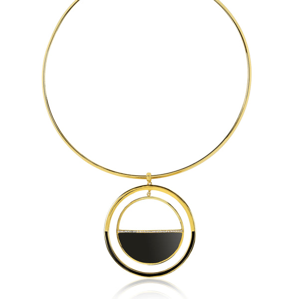 noir jewelry Honey Necklace