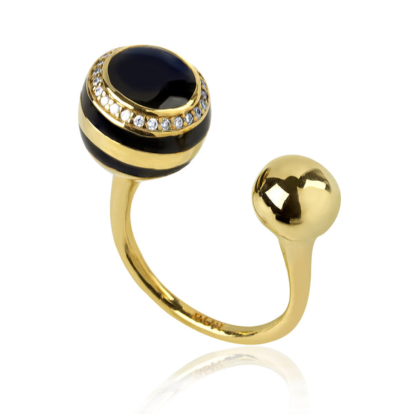 noir jewelry Honey Ring