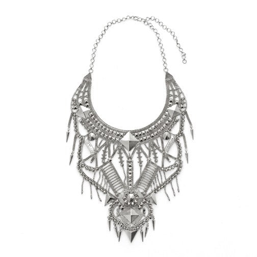noir jewelry Indira Cascading Necklace