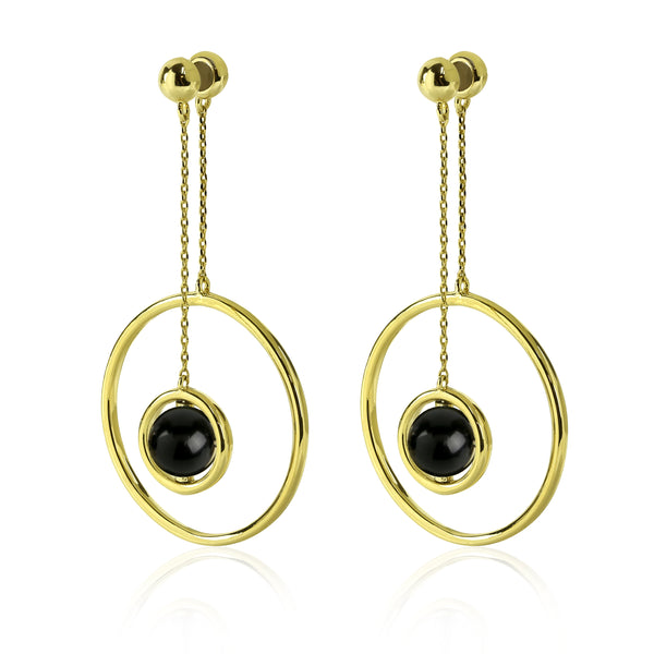 noir jewelry Inertia Earrings