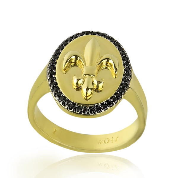 noir jewelry INSIGNIA RING