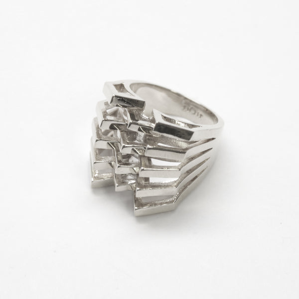 noir jewelry Janice Mountain Peaks Ring