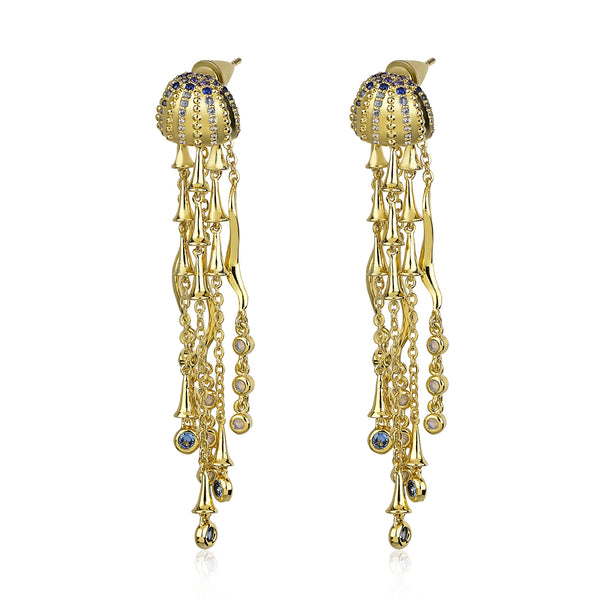 noir jewelry Jellyfish Earrings