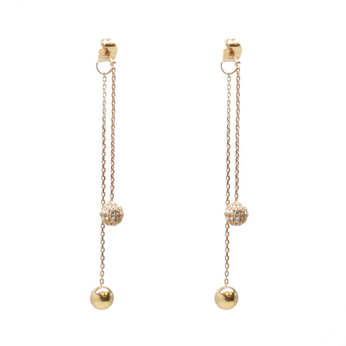 noir jewelry Jordan Dangle Earrings