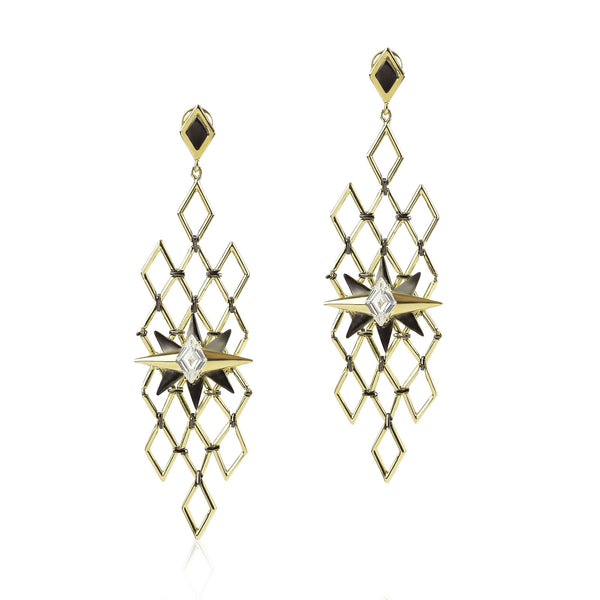 noir jewelry KNIGHTLY EARRING