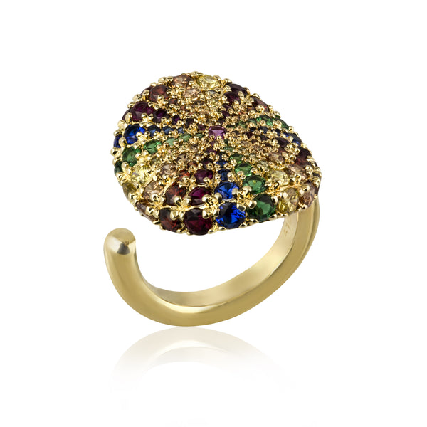 noir jewelry Lollipop Wraparound Ring-8