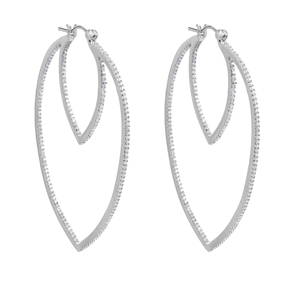 noir jewelry London Calling Hoop Earring