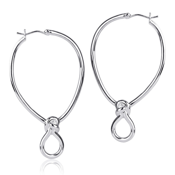 noir jewelry LOOP EARRINGS