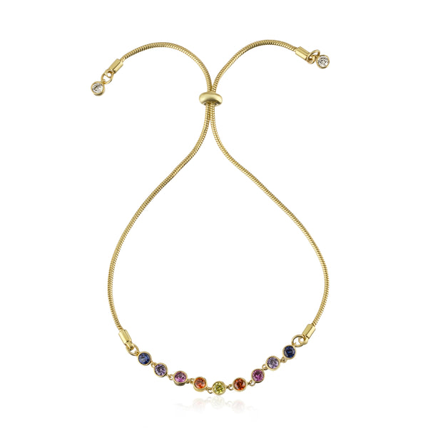 noir jewelry Loretto Toggle Slider Bracelet