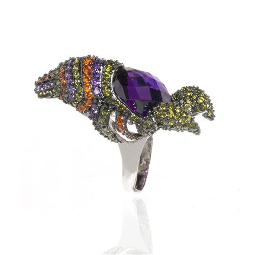 noir jewelry Lucy the Lobster Ring