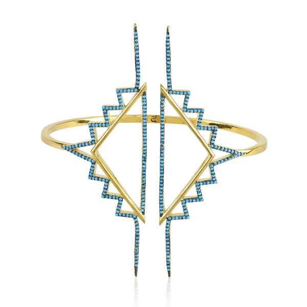 noir jewelry Luster Hinge Bracelet