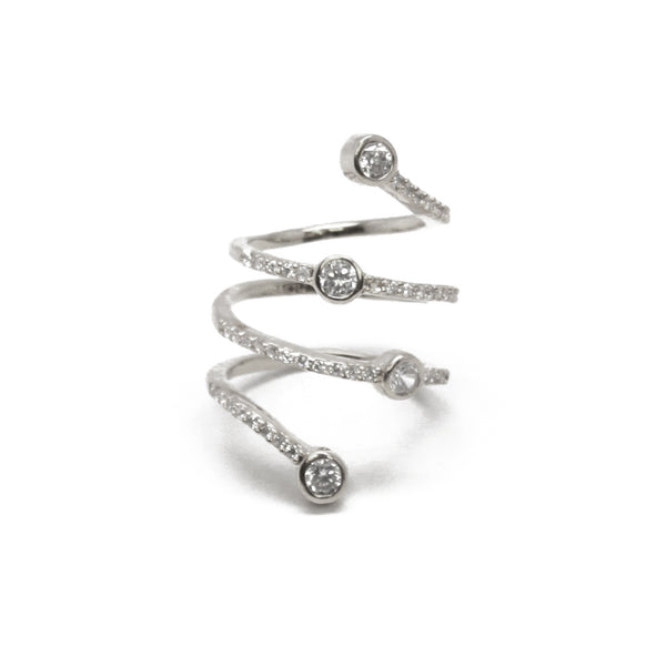 noir jewelry Martha Swirle Ring