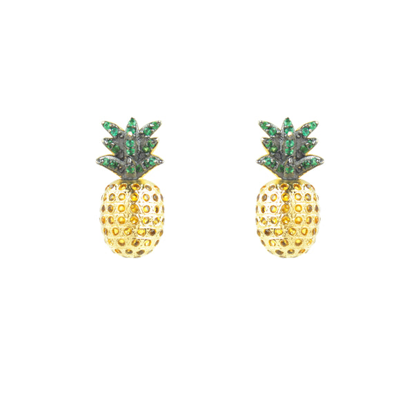 noir jewelry Mini Pina Earrings