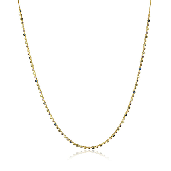 noir jewelry Myrtille Delicate Necklace