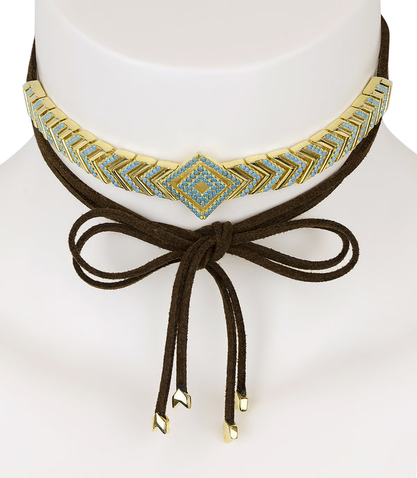 noir jewelry NATATORIAL NECKLACE
