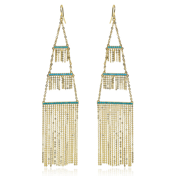 noir jewelry NAVAL EARRINGS