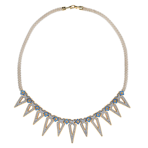 noir jewelry Nevis Rope Necklace