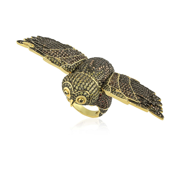 noir jewelry Night Owl Ring-8