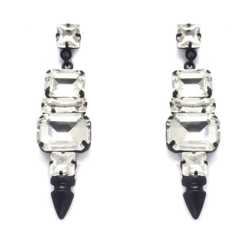 noir jewelry Nightfall Drop Earrings
