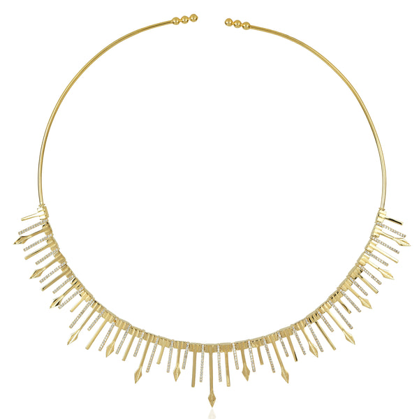 noir jewelry ON POINT NECKLACE