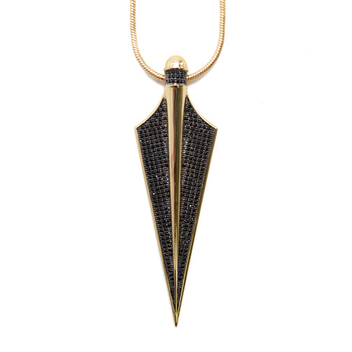 noir jewelry Onatah Pendant Necklace
