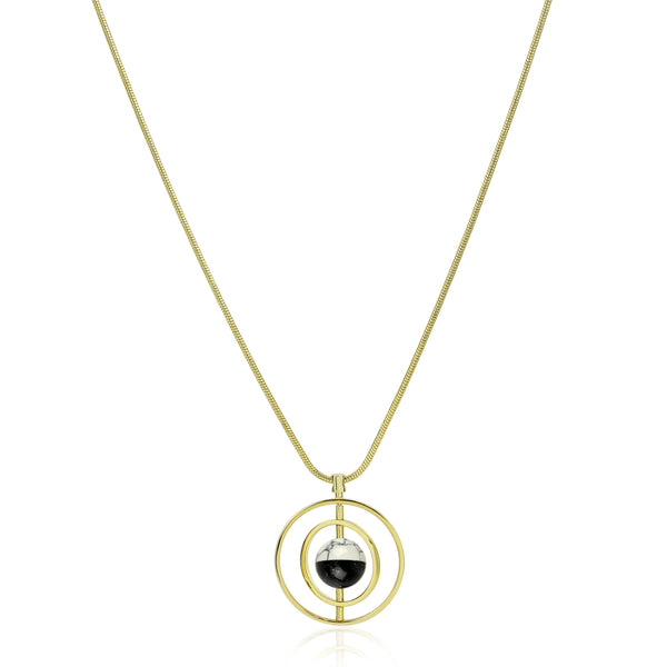 noir jewelry Parallax Necklace