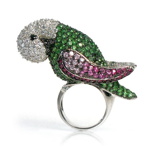 noir jewelry Phillipe the Parrot Ring