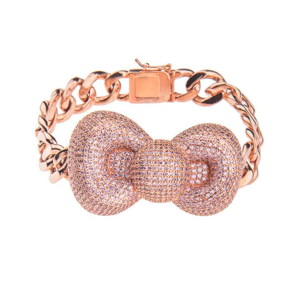 noir jewelry Pink Bow Hello Kitty Bracelet