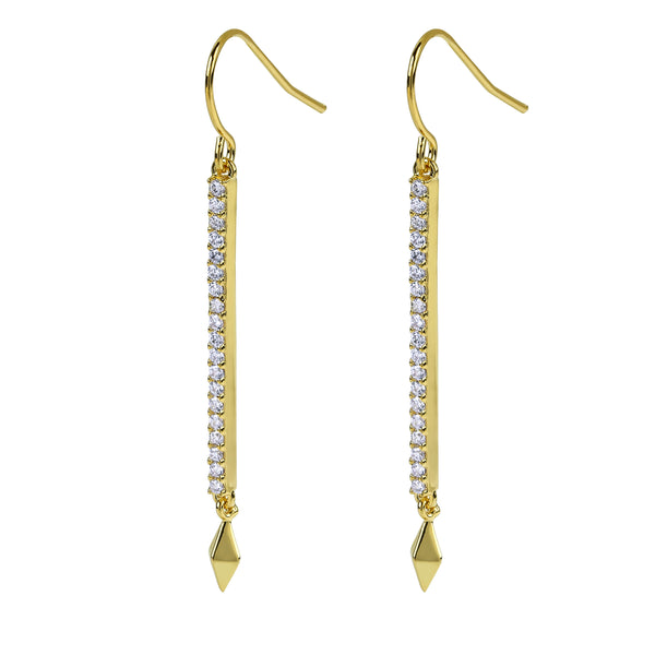 noir jewelry POINT BREAK EARRINGS