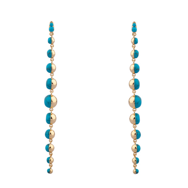 noir jewelry Rain Earrings