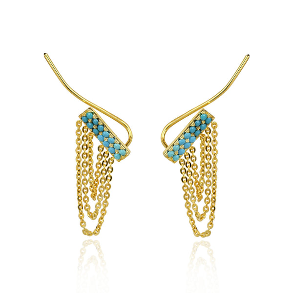 noir jewelry RAINWATER EARRINGS