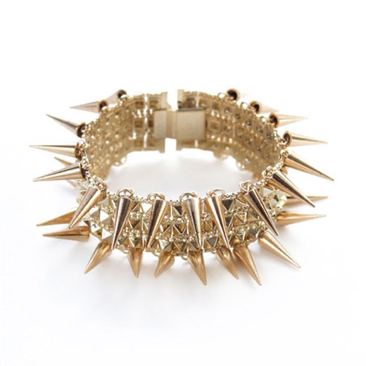 noir jewelry Ramya Spiked Bracelet