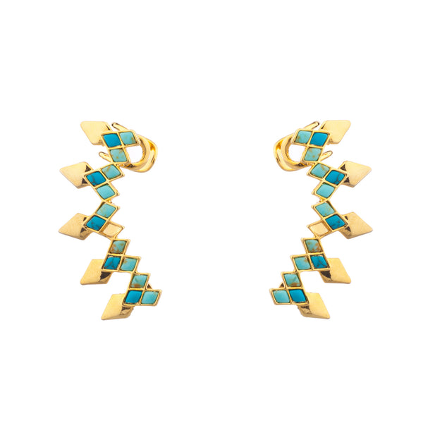 noir jewelry Rising Star Ear Creepers