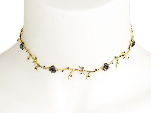 noir jewelry ROMANCE CHOKER NECKLACE