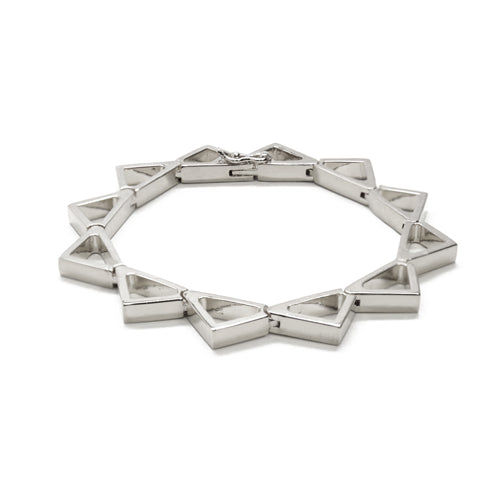 noir jewelry Roof Tops Clasp Bracelet