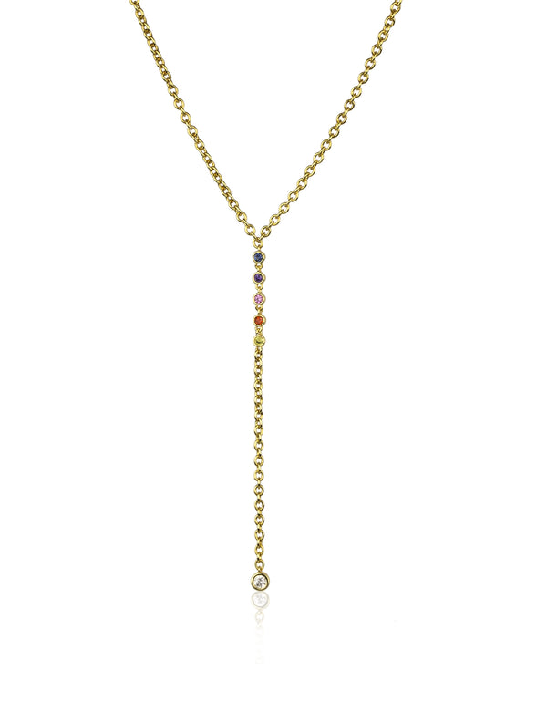 noir jewelry Rosario Y Necklace