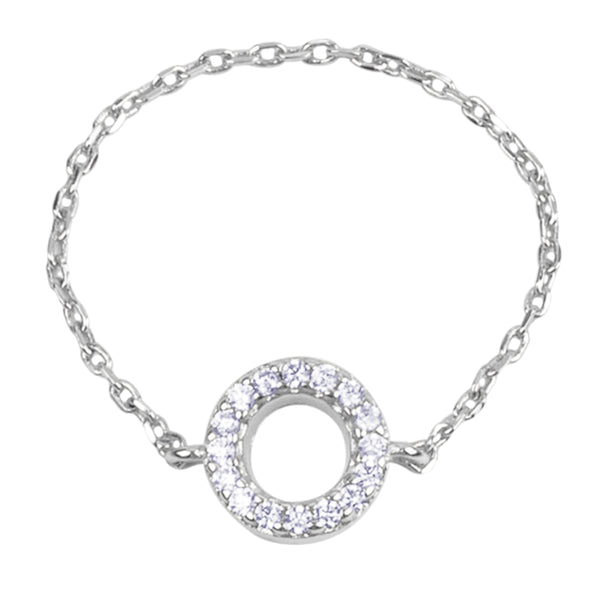 noir jewelry Russo Circle Ring