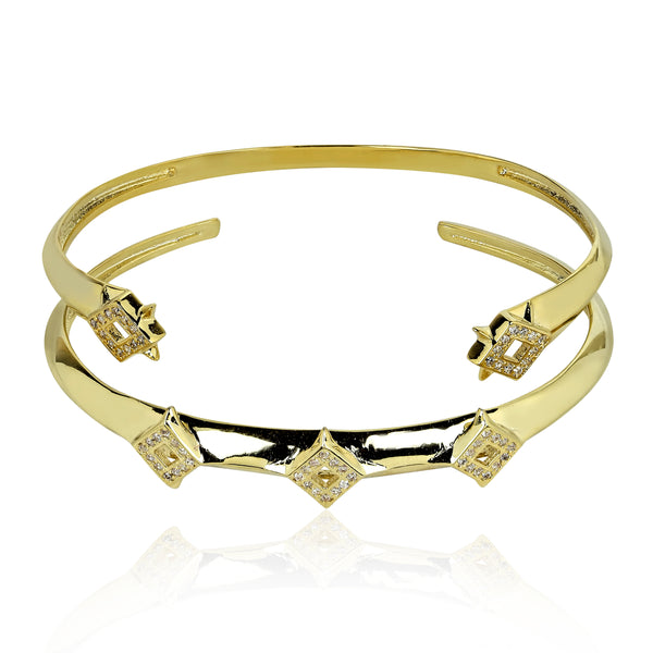 noir jewelry Sargas Bangle Set