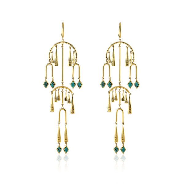 noir jewelry Saulteaux Mobile Earring