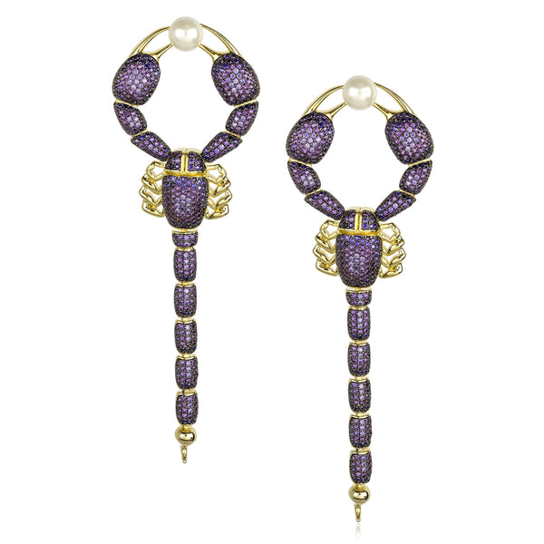noir jewelry Scorpion Earring