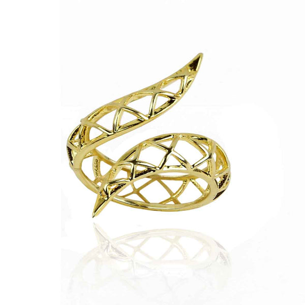 noir jewelry SPLICED RING